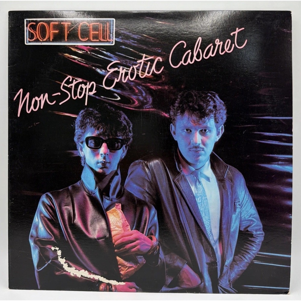 Non-Stop Erotic Cabaret Soft Cell Vinyl LP Record 1981 Sire SRK 3647